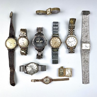 Lot 939 - A collection of wristwatches for spares and...