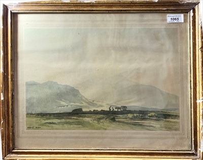 Lot 1065 - After Howard KNEE (1889-1971) Turf Country,...