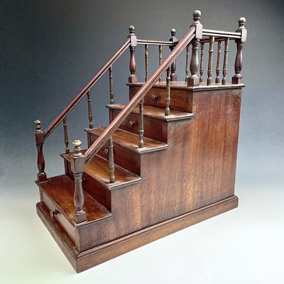 Lot 138 - A set of George III style mahogany and brass...