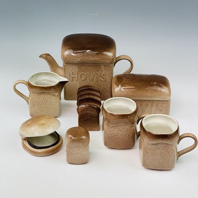 Lot 1001 - Carlton ware Hovis teapot and cover, butter...