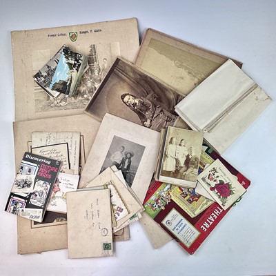 Lot 928 - Postcards, Photographs and Ephemera....