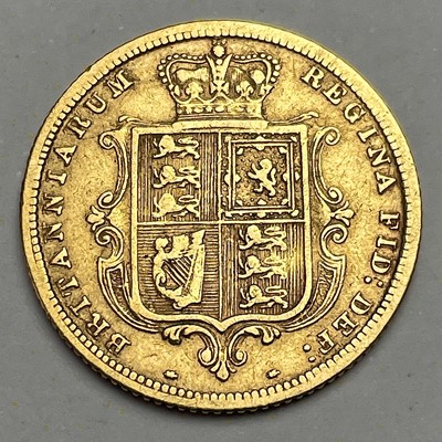 Lot 686 - Victoria 1885 young head half sovereign coin.