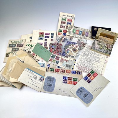 Lot 336 - Great Britain and World. A box containing:...