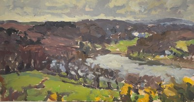Lot 274 - John HARVEY (1935) The Inlet Oil on board...