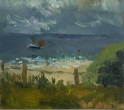 Lot 9 - Alice MUMFORD (1965) Cornish Coast Oil on...