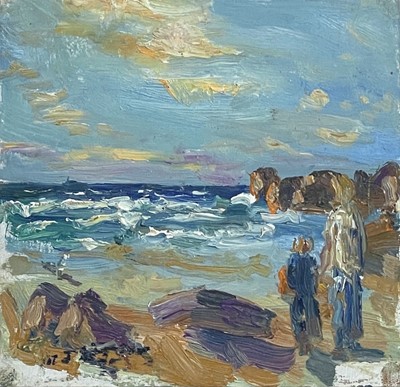 Lot 12 - Michael J. STRANG (1942) Porthmeor St Ives,...