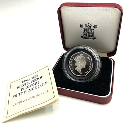 Lot 81 - G.B.Silver Piedfort 1992-93 EEC Presidency...