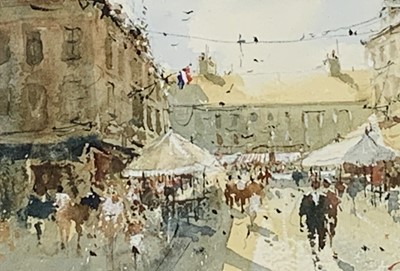 Lot 595 - David NORMAN The Market Uzes, France...