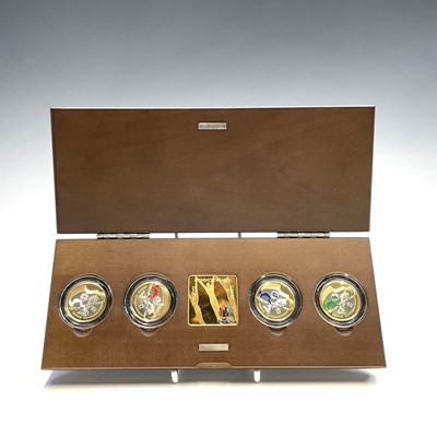 Lot 76 - G.B Piedfort 2002 Commonwealth Games Coloured...