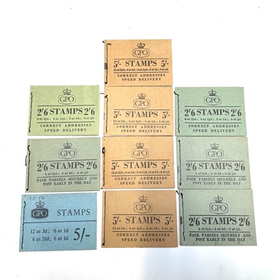 Lot 339 - G.B Pre-Decimal Booklets. 1950's stamp...