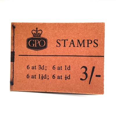 Lot 342 - G.B - Graphite Lines Booklet. 1960 Feb 3/-...