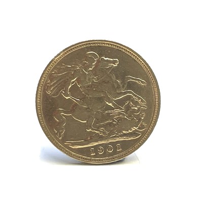 Lot 89 - G.B Victorian Veiled Head Half Sovereign. A...