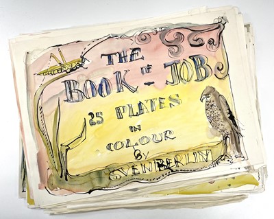 Lot 1 - Sven BERLIN (1911-1999) The Book of Job A...