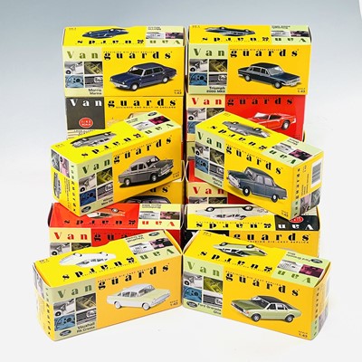 Lot 673 - Vanguards - Die Cast 1:43 Scale British Cars...