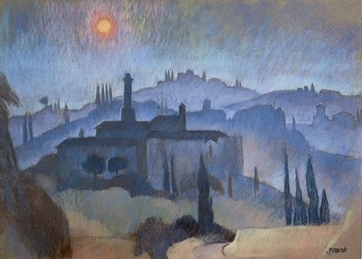 Lot 249 - Ken SYMONDS (1927-2010) Early Morning, Galuzzo,...