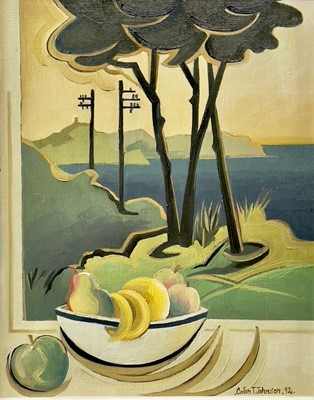 Lot 232 - Colin Trevor JOHNSON (1942) Pines on the Coast...