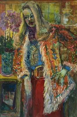 Lot 45 - Sven BERLIN (1911-1999) Julia Oil on board...