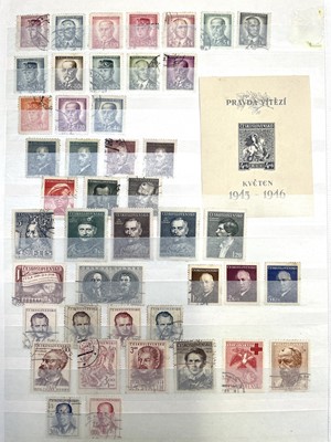 Lot 356 - Poland, Czechoslovakia, Bohemia and Moravia. A...