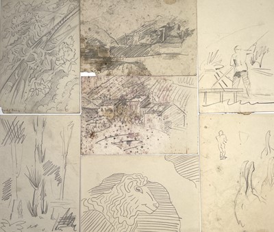Lot 34 - Sven BERLIN (1911-1999) Six small drawings...