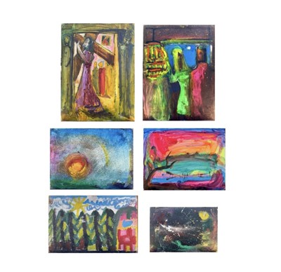 Lot 528 - Sven BERLIN (1911-1999) Christ Carrying The...