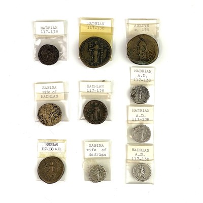 Lot 115 - Roman Empire, Hadrian / Sabina / Aelius...