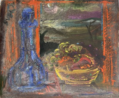 Lot 490 - Sven BERLIN (1911-1999) Still life Oil on...