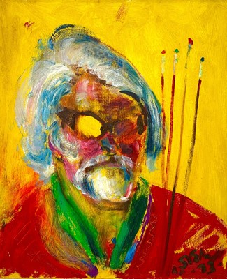 Lot 263 - Sven BERLIN (1911-1999) Self Portrait with...