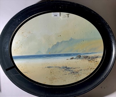 Lot 999 - G. TREVOR A Pair of Rocky Coastal Landscapes...
