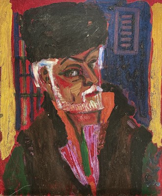 Lot 241 - Sven BERLIN (1911-1999) Self Portrait Oil on...