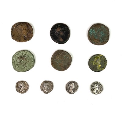 Lot 117 - Roman Empire - Marcus Aurelius/Faustina...