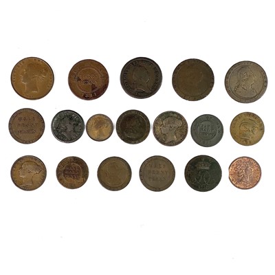 Lot 131 - Isle of Man Georgian and Victorian Copper...