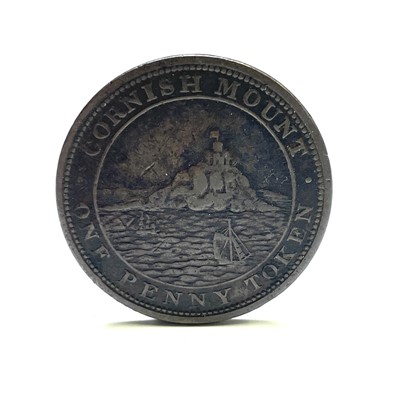 Lot 132 - Cornwall Penny Token. A West Wheal Fortune...