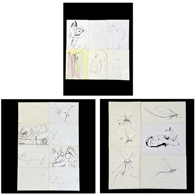 Lot 582 - Sven Berlin (1911-1999) Twenty small studies...