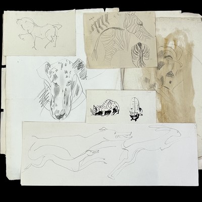 Lot 650 - Sven Berlin (1911-1999) Various bird and...