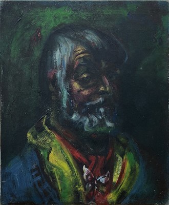 Lot 668 - Sven BERLIN (1911-1999) Self Portrait Canvas...