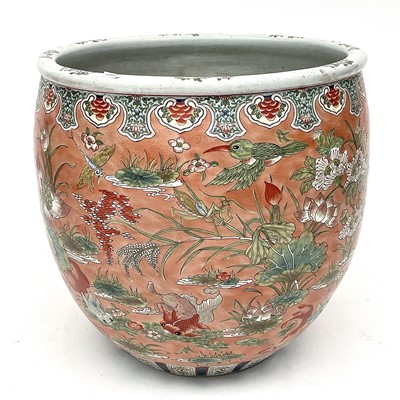 Lot 808 - A large 20th century Chinese porcelain Famille...