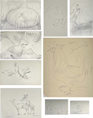 Lot 469 - Sven BERLIN (1911-1999) Birds and Animals A...
