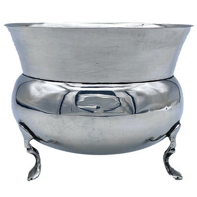 Lot 89 - A Victorian silver ovoid sugar bowl raised on...