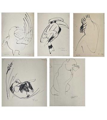 Lot 656 - Sven BERLIN (1911-1999) Various early animal...