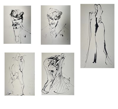 Lot 335 - Sven BERLIN (1911-1999) Two self-portraits and...