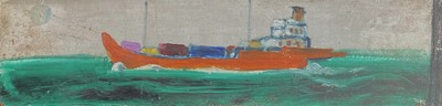 Lot 139 - Sven BERLIN (1911-1999)   Coaster Oil on board...
