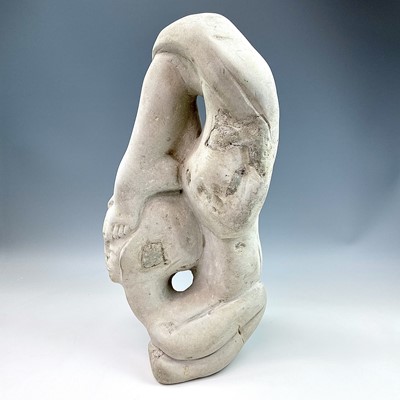 Lot 33 - Sven BERLIN (1911-1999) Acrobat Portland stone...
