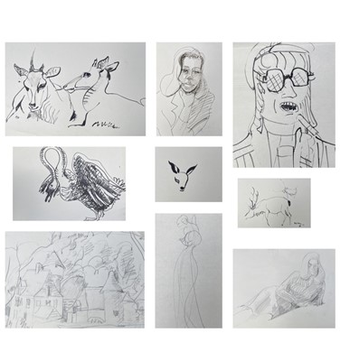 Lot 557 - Sven BERLIN (1911-1999)   A large collection...