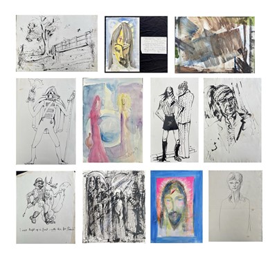 Lot 722 - Sven BERLIN (1911-1999) Drawings and watercolours