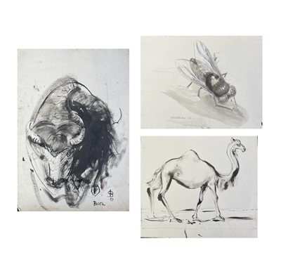 Lot 311 - Sven BERLIN (1911-1999) Fly Ink heightened...