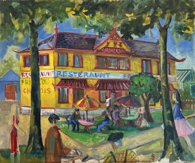 Lot 39 - Sven BERLIN (1911-1999) French Chinese...