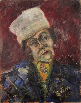 Lot 60 - Sven BERLIN (1911-1999) Alice in a White Hat...