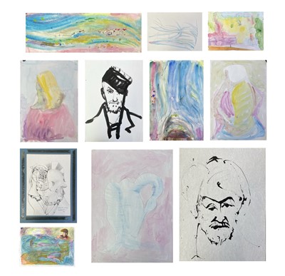 Lot 498 - Sven BERLIN (1911-1999) Drawings and watercolours