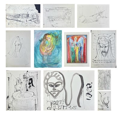 Lot 670 - Sven BERLIN (1911-1999) Drawings and...