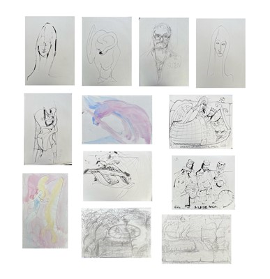 Lot 682 - Sven BERLIN (1911-1999) Figure and other...